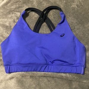 ASICS purple sports bra